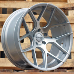 Jante HAXER R20x9 ET15 5x120 - Polished Silver Half Matt