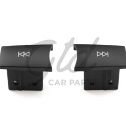 BOTÕES RÁDIO ''SETAS'' PRETO MATTE MERCEDES-BENZ CLASSE C E GLK W204 2009-2016 MODELO A