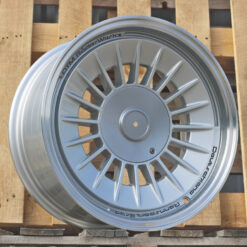 Jante BMW R16x8 ET20 4x100 - Silver Shining+Polished Lip