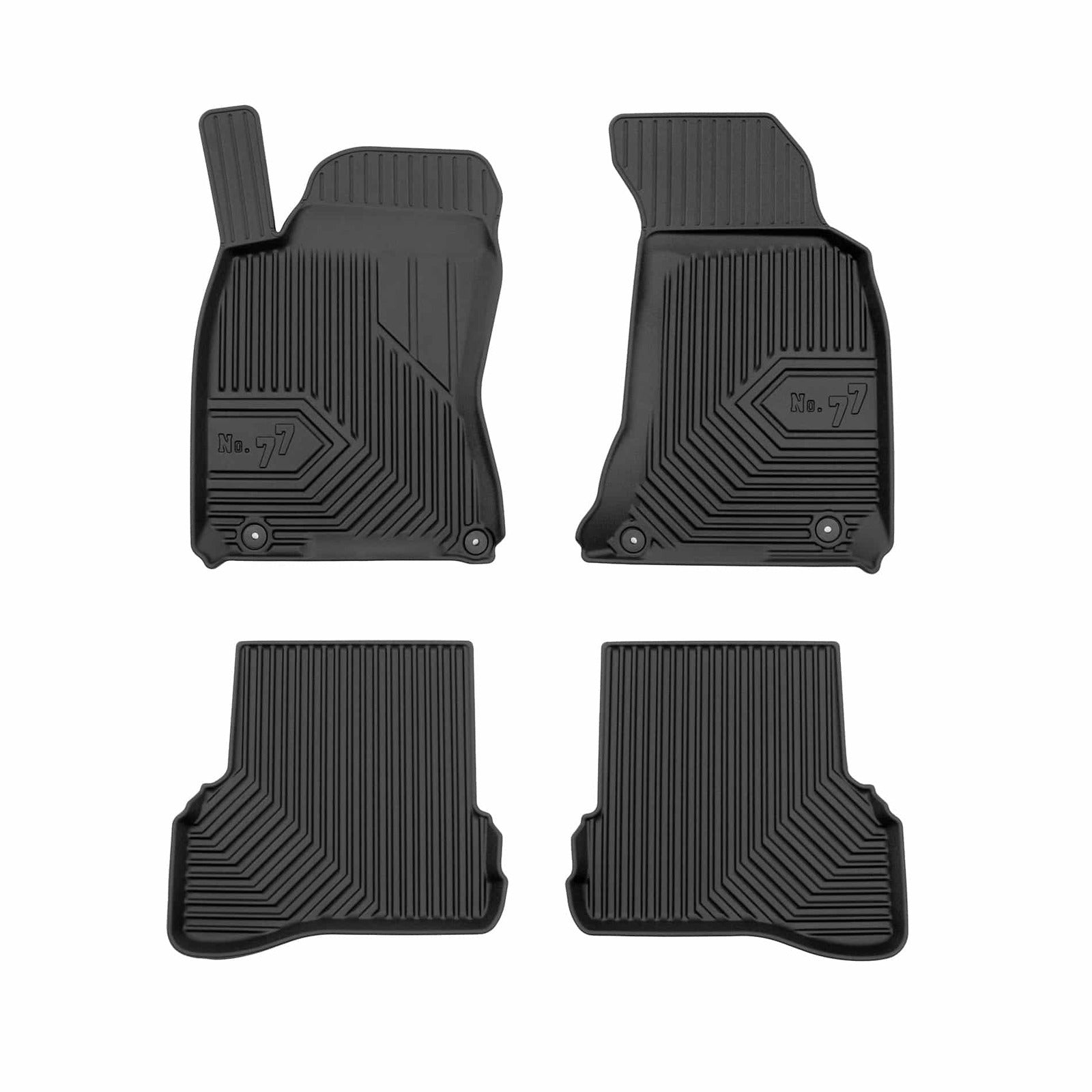 PACK 4 TAPETES BORRACHA NO.77 VOLKSWAGEN PASSAT B5 1996-2005
