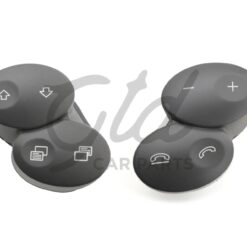 Botões Volante Cinza Escuro Mercedes-Benz Class C CLS CLK W211 W219 W209 2001-2011