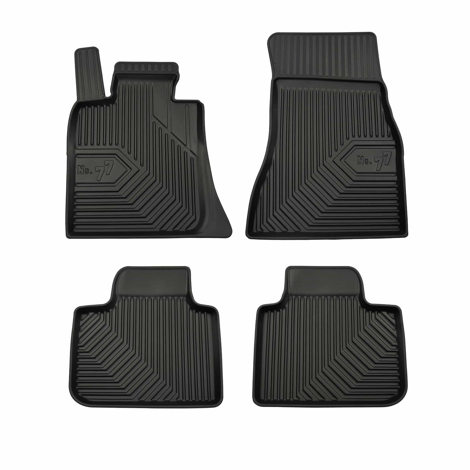 PACK 4 TAPETES BORRACHA NO.77 BMW SÉRIE 6 GT G32 2017->