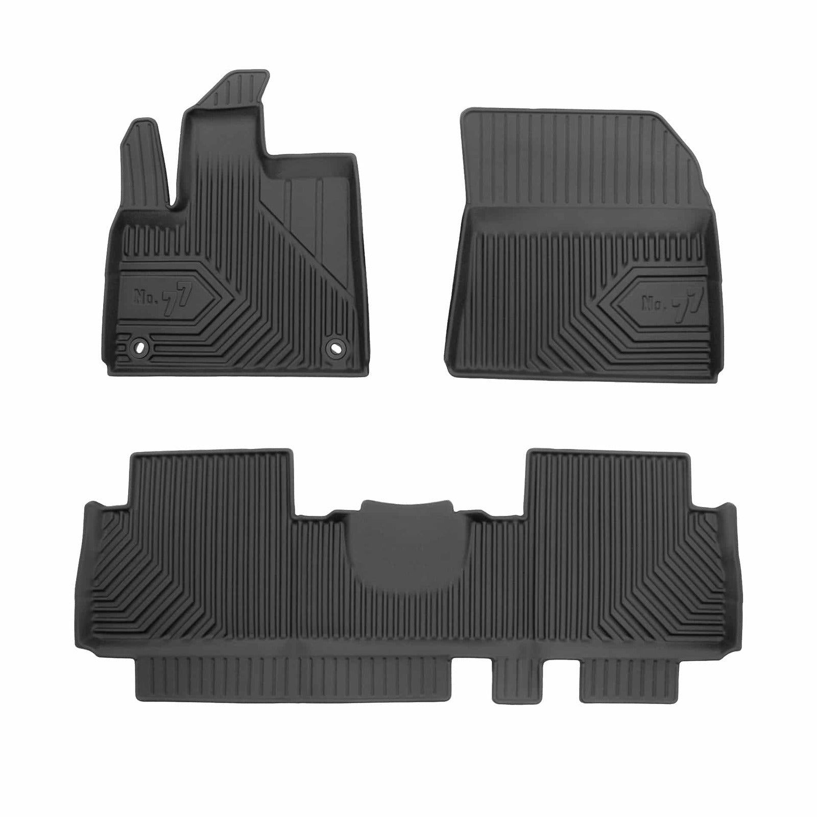 PACK 3 TAPETES BORRACHA NO.77 OPEL COMBO E 2018->