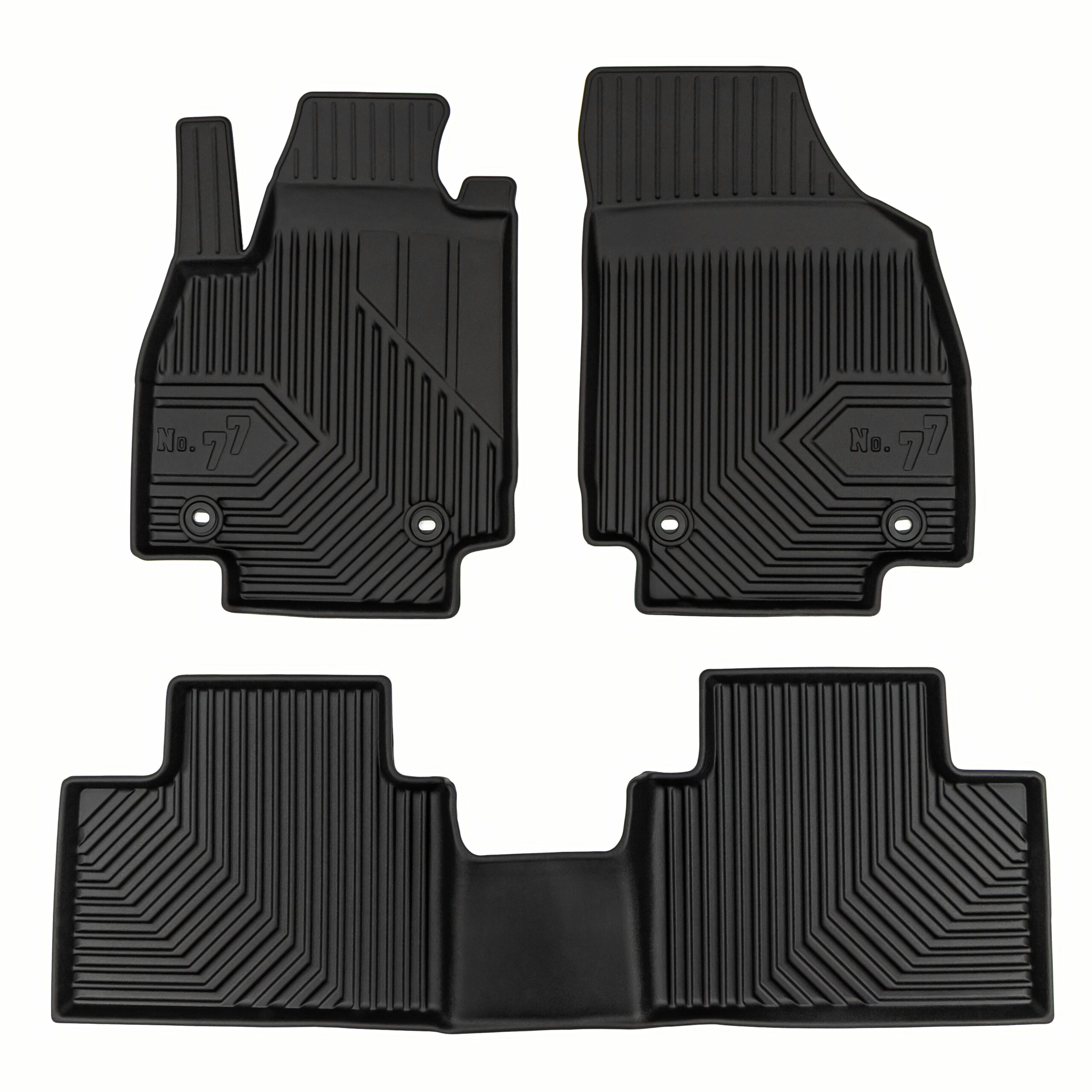 PACK 3 TAPETES BORRACHA NO.77 MG ZS II HIBRIDO 2024-2026