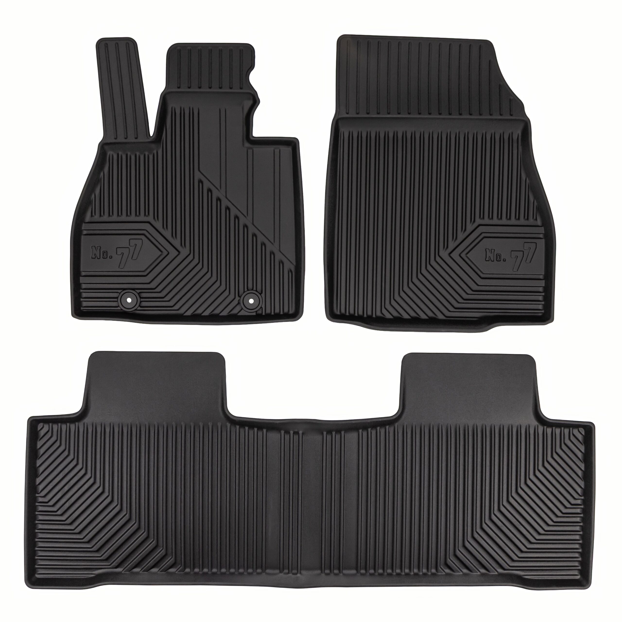 PACK 3 TAPETES BORRACHA NO.77 BYD SEALION 7 SUV 2023 ->