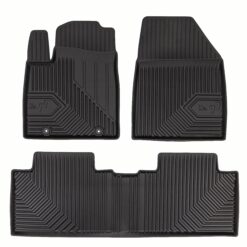 PACK 3 TAPETES BORRACHA NO.77 BYD ATTO2 SUV 2024-2026