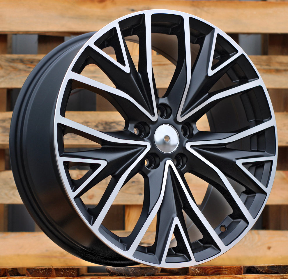 Jante CUPRA 19x8 ET49 5x112 - Black Polished Half Matt