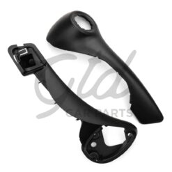 Puxador Frontal Direito Preto Renault Clio MK3 2005-2011