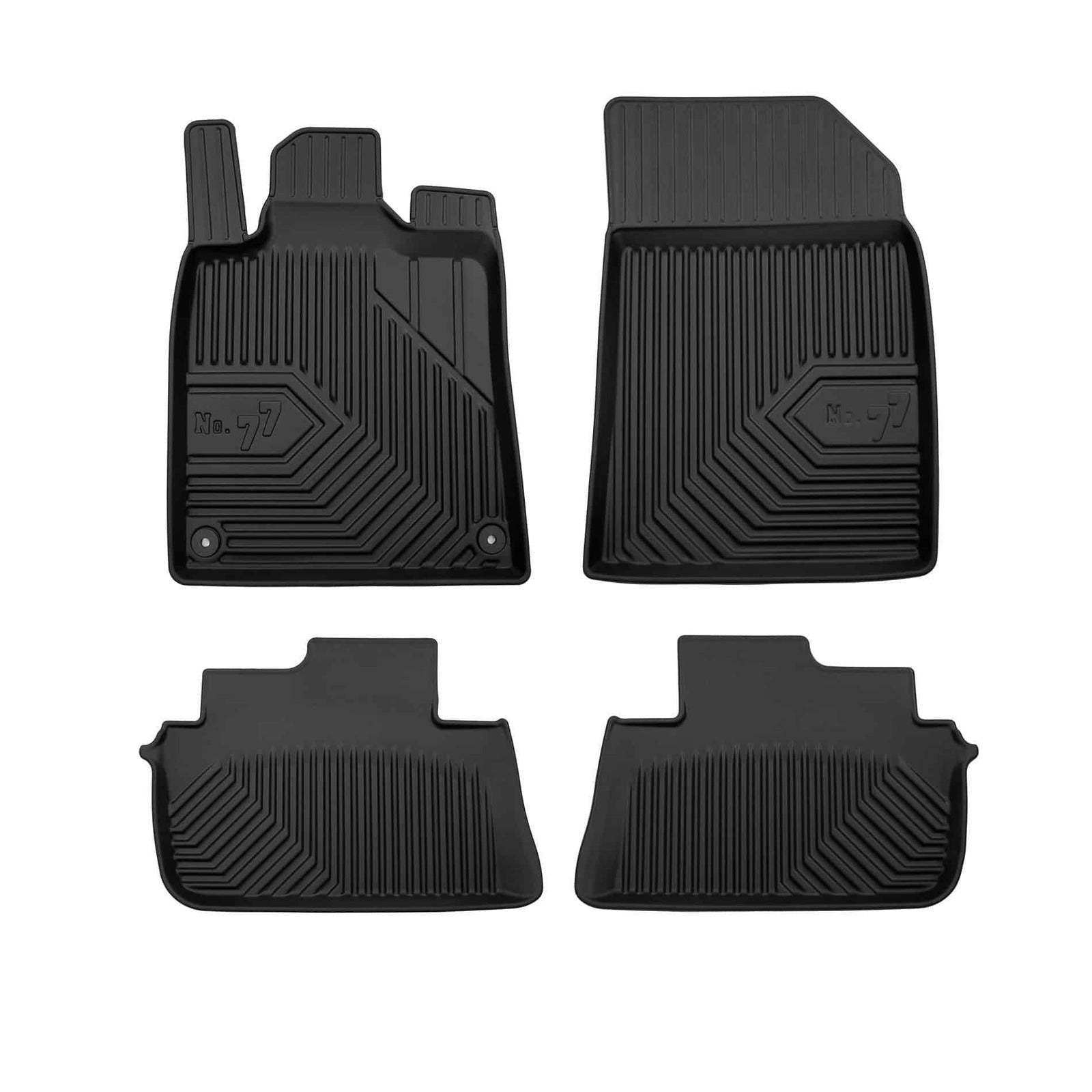 PACK 4 TAPETES BORRACHA NO.77 CITROEN C5 I 2001-2008