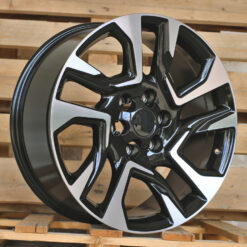 Jante 4X4 R18x7.5 ET25 6x139.7 - F Black Polished
