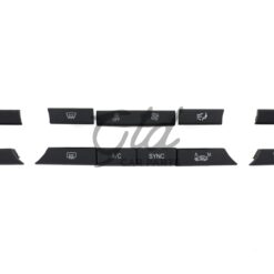 Conjunto de 11 Botões Módulo Ar Condicionado BMW X3 X4 F26 F25 2013-2018