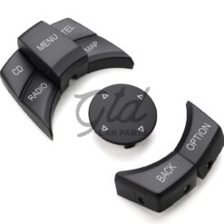 Conjunto de 6 Botões IDRIVE CIC BMW X1 X5 X6 Série 1/3/5 E81 E90 E60 CD