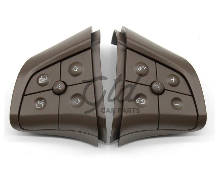 Botões Volante Castanho Mercedes-Benz Classe B R GL W164 W245 W251 2006-2010