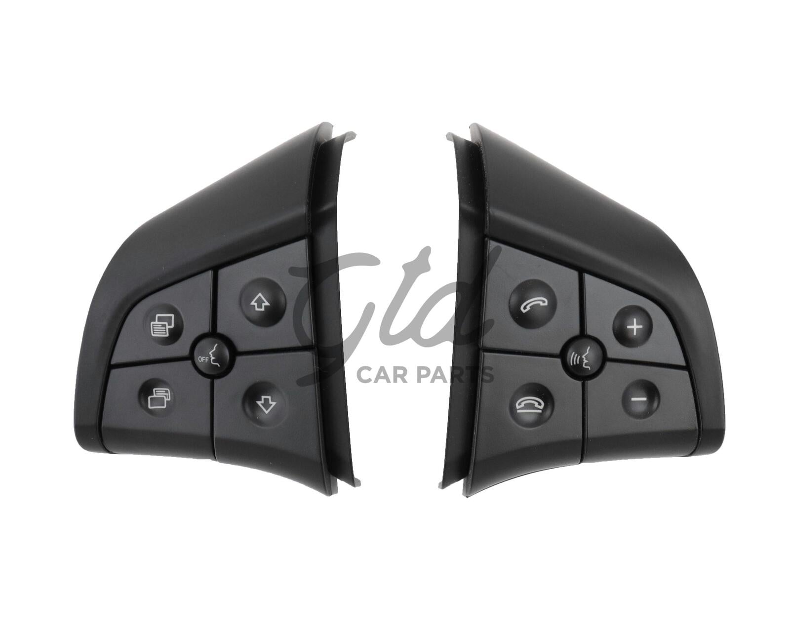 Botões Volante Preto Mercedes-Benz Classe B R GL W164 W245 W251 2006-2010