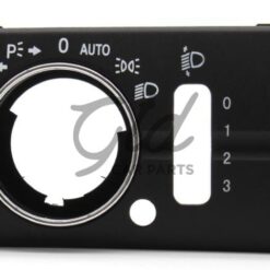 Moldura Comutador de luzes Preto Mercedes-Benz Classe E W211 2003-2008 V3