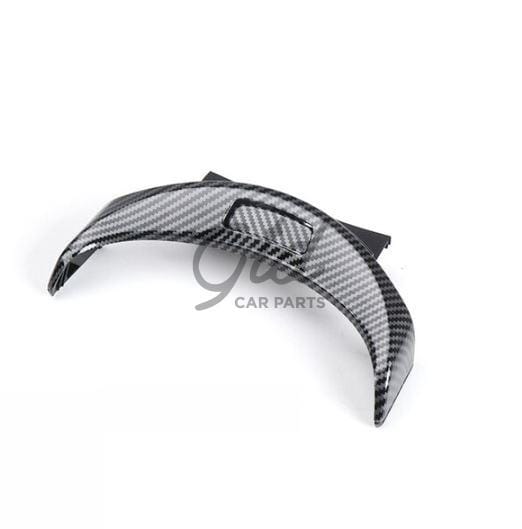 Friso Carbono Brilhante Botão Consola 200mm Mercedes-Benz Classe C GLC W205 W253 2014-2021