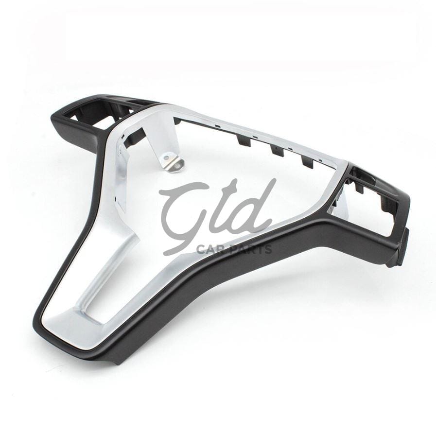 Moldura 35mm Volante Preto/Cromada Mercedes-Benz AMG Classe A B C E CLA GLA CLS W176 W246 W204 W212 2011-2019