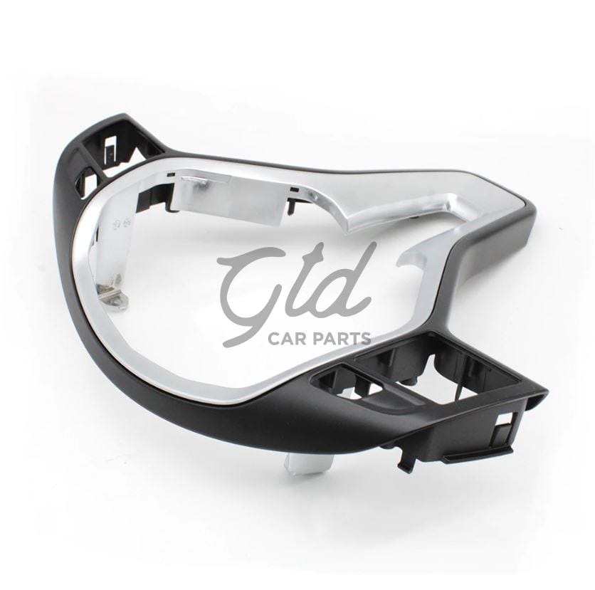 Moldura 35mm Volante Preto/Cromada Mercedes-Benz AMG Classe A B C E CLA GLA CLS W176 W246 W204 W212 2011-2019 - Image 2