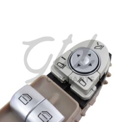 Alternative view of Comutador Vidros Condutor Mercedes-Benz Classe C E GLC W205 W213 W253 2015-2021 C/Esp. Rebatível