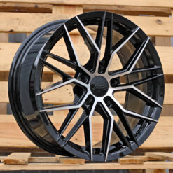 Jante HAXER 17x7.5 ET40 5x108 - Black Polished