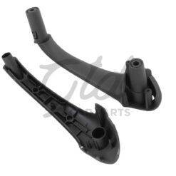 Alternative view of Puxador Traseiro Direito Preto Mercedes-Benz Classe C W203 2000-2007
