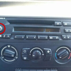 Alternative view of Botão Volume P/ Rádio BMW SÉRIE 1 3 E82 E88 E90 E91 E92 2004-2012 Modelo D
