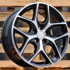 Jante Ford 17x7 ET50 5x108 - Black Polished