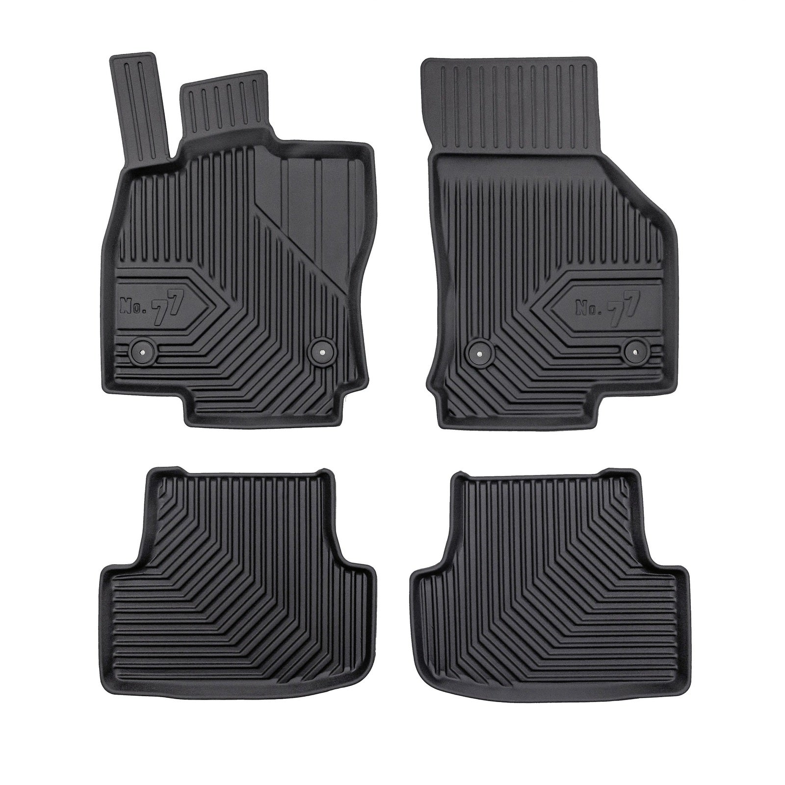PACK 4 TAPETES BORRACHA NO.77 AUDI A3 8Y 2020->