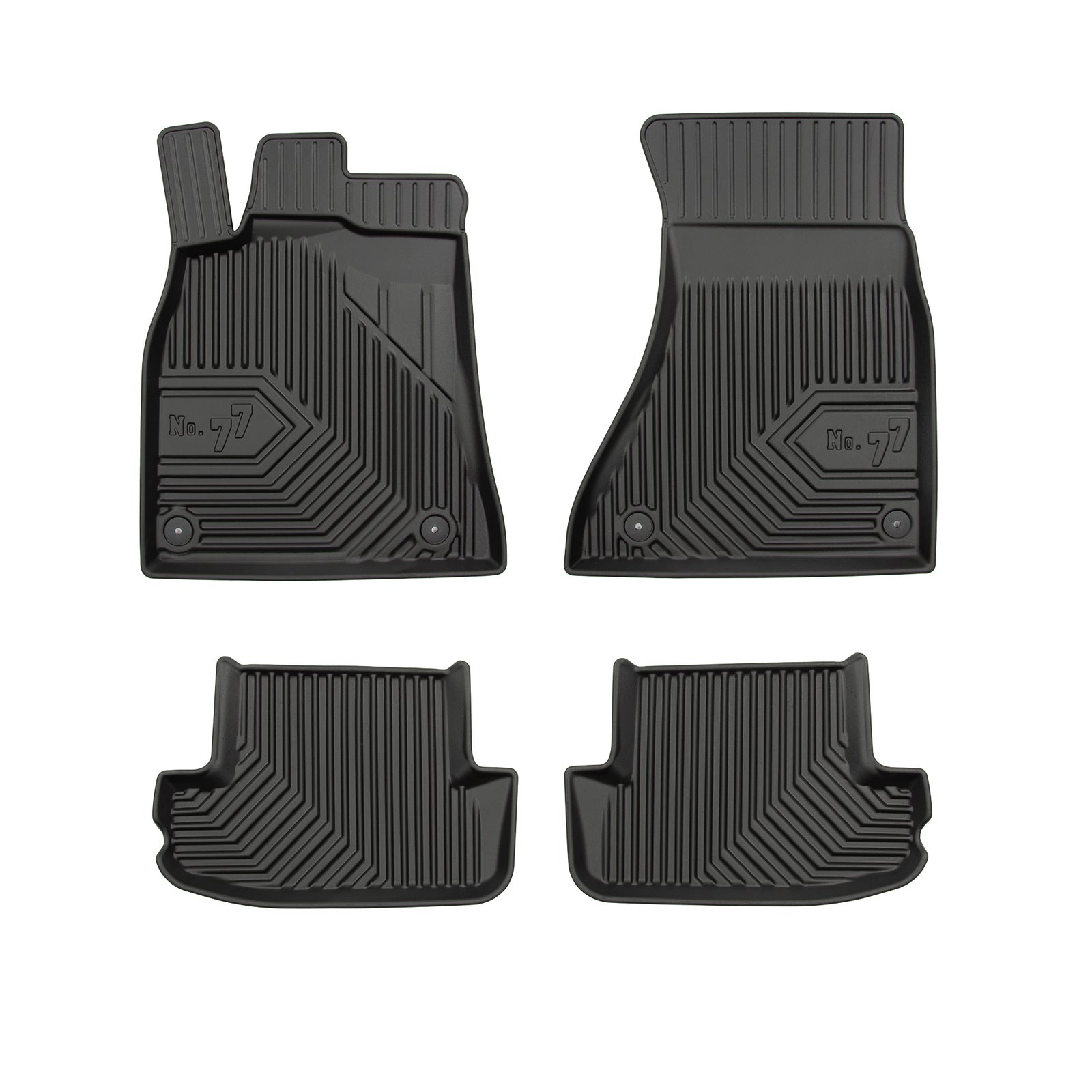 PACK 4 TAPETES BORRACHA NO.77 AUDI A5 8T COUPE 2007-2016 - Image 12