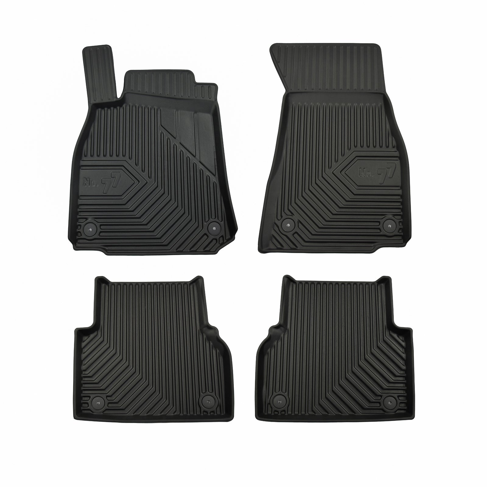 PACK 4 TAPETES BORRACHA NO.77 AUDI A6 C8 2018->