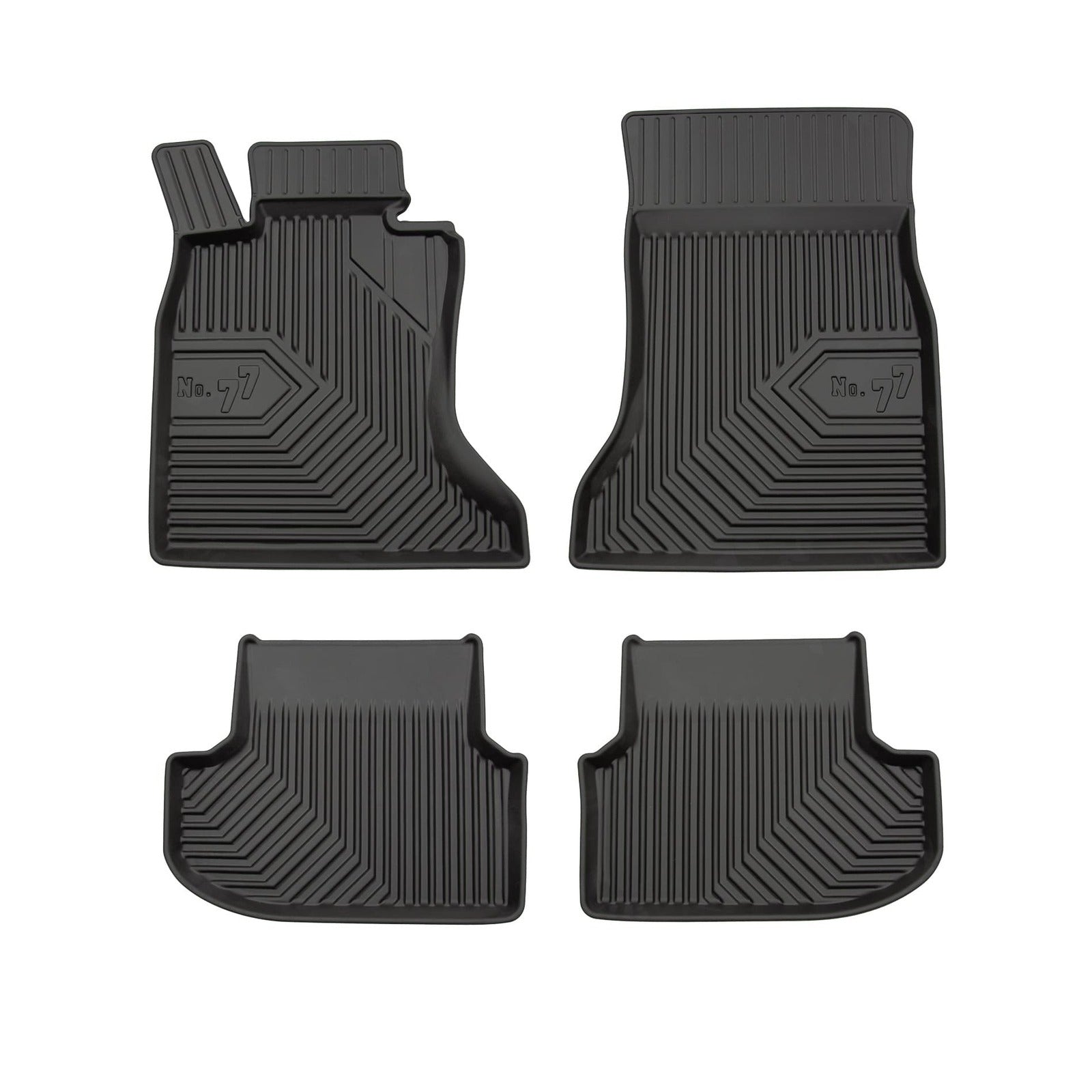 PACK 4 TAPETES BORRACHA NO.77 BMW Série 5 F11 2013-2017