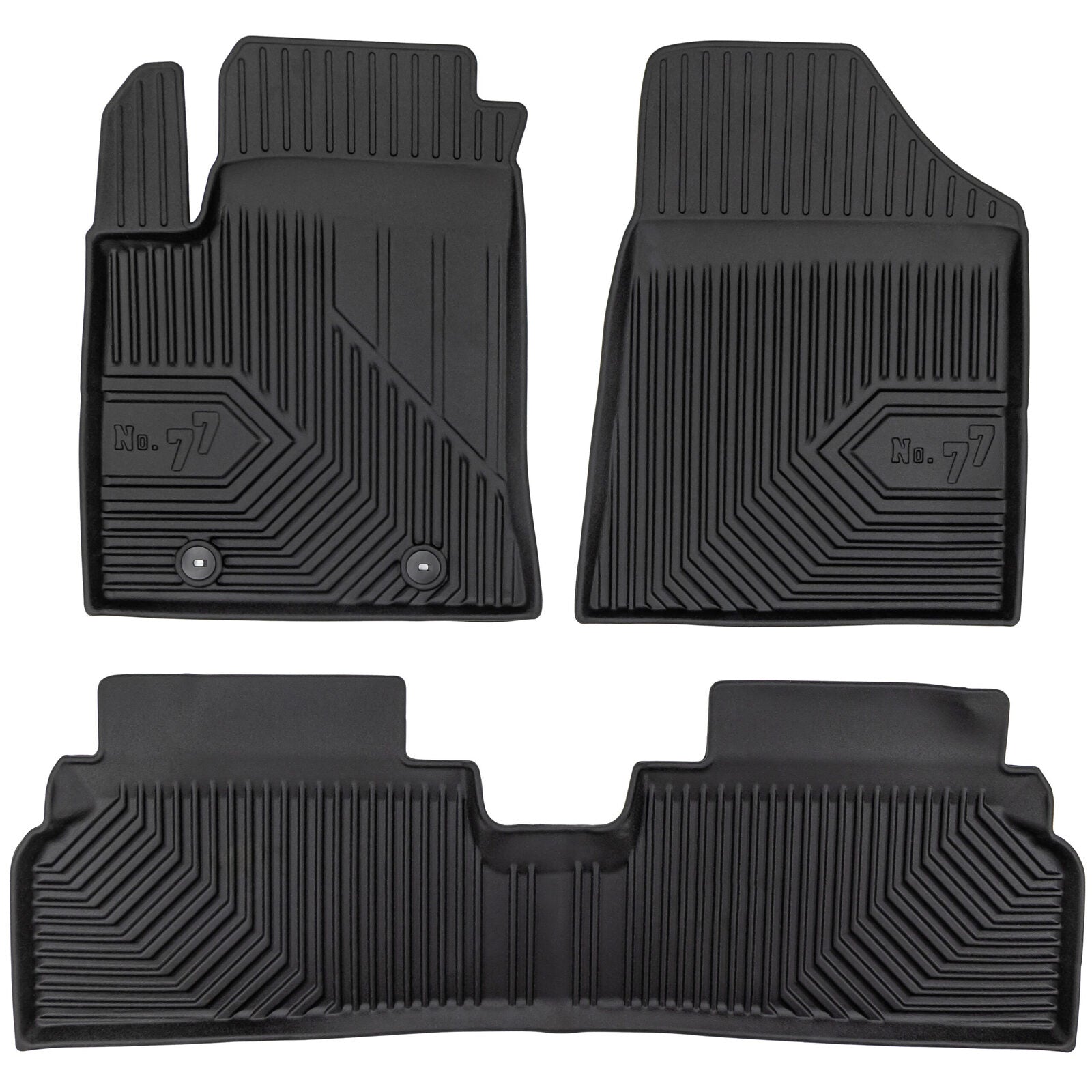 PACK 3 TAPETES BORRACHA NO.77 HYUNDAI KONA ELETRIC II 2022->