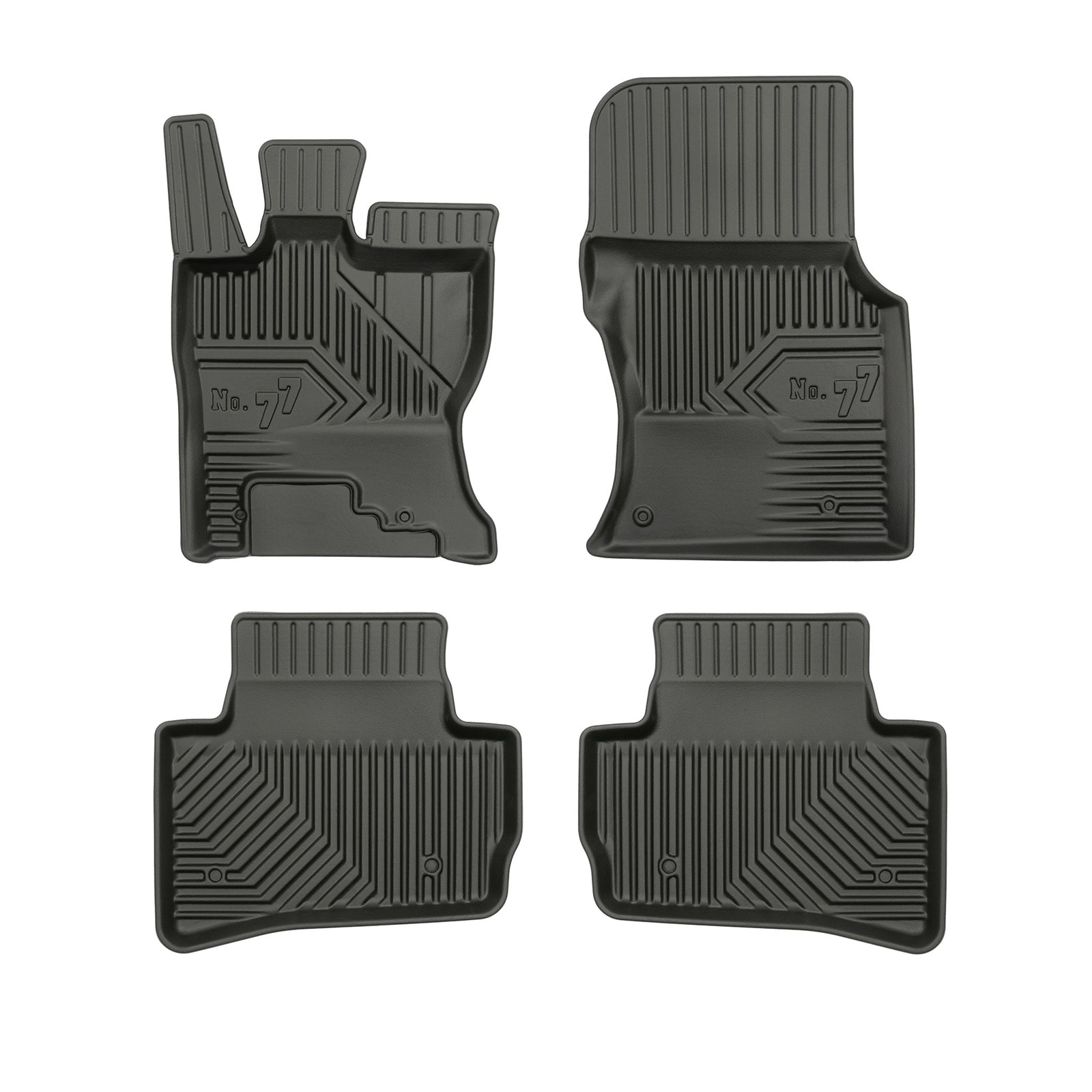 PACK 4 TAPETES BORRACHA NO.77 LAND ROVER RANGE ROVER VELAR 2017->