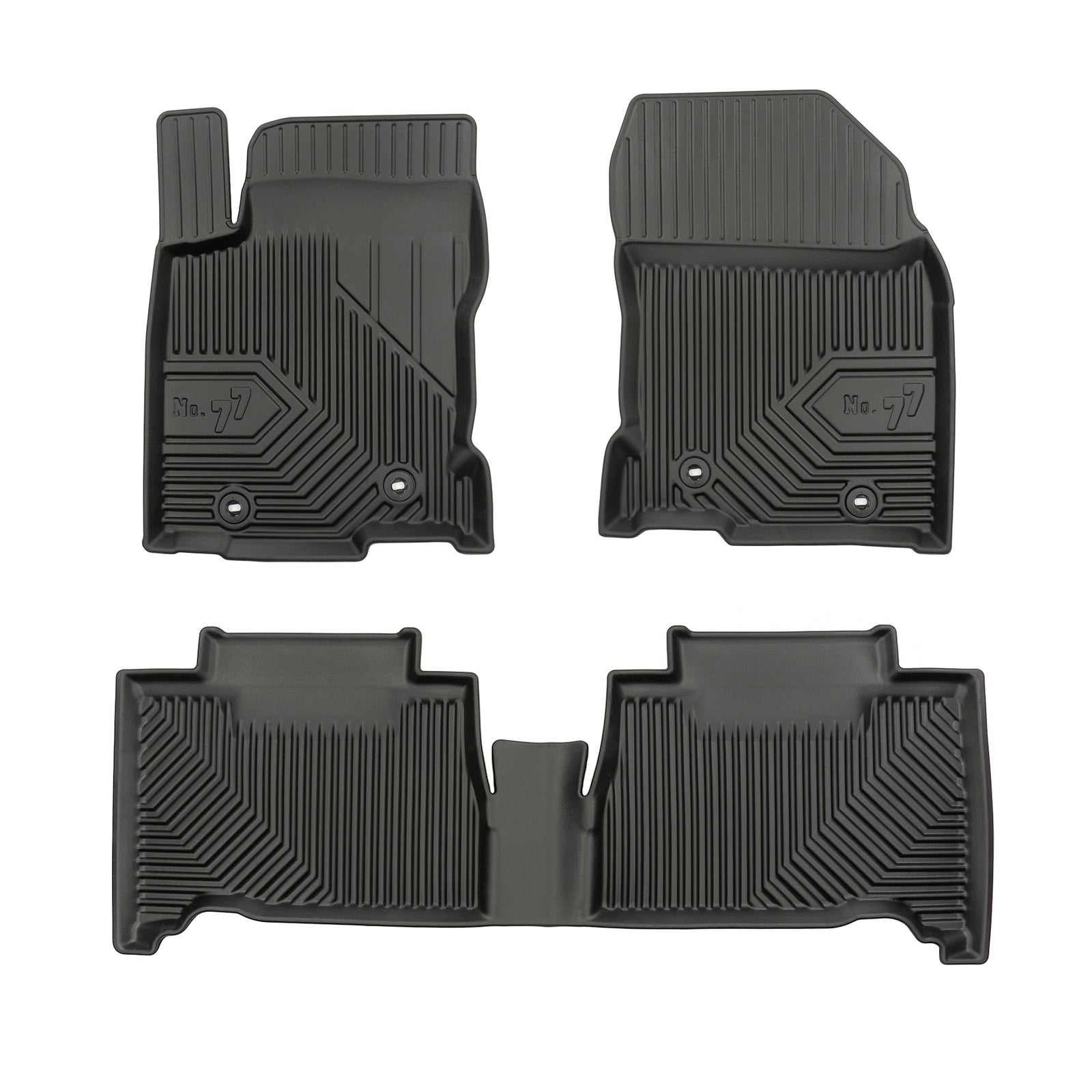 PACK 3 TAPETES BORRACHA NO.77 LEXUS NX I 2014-2021
