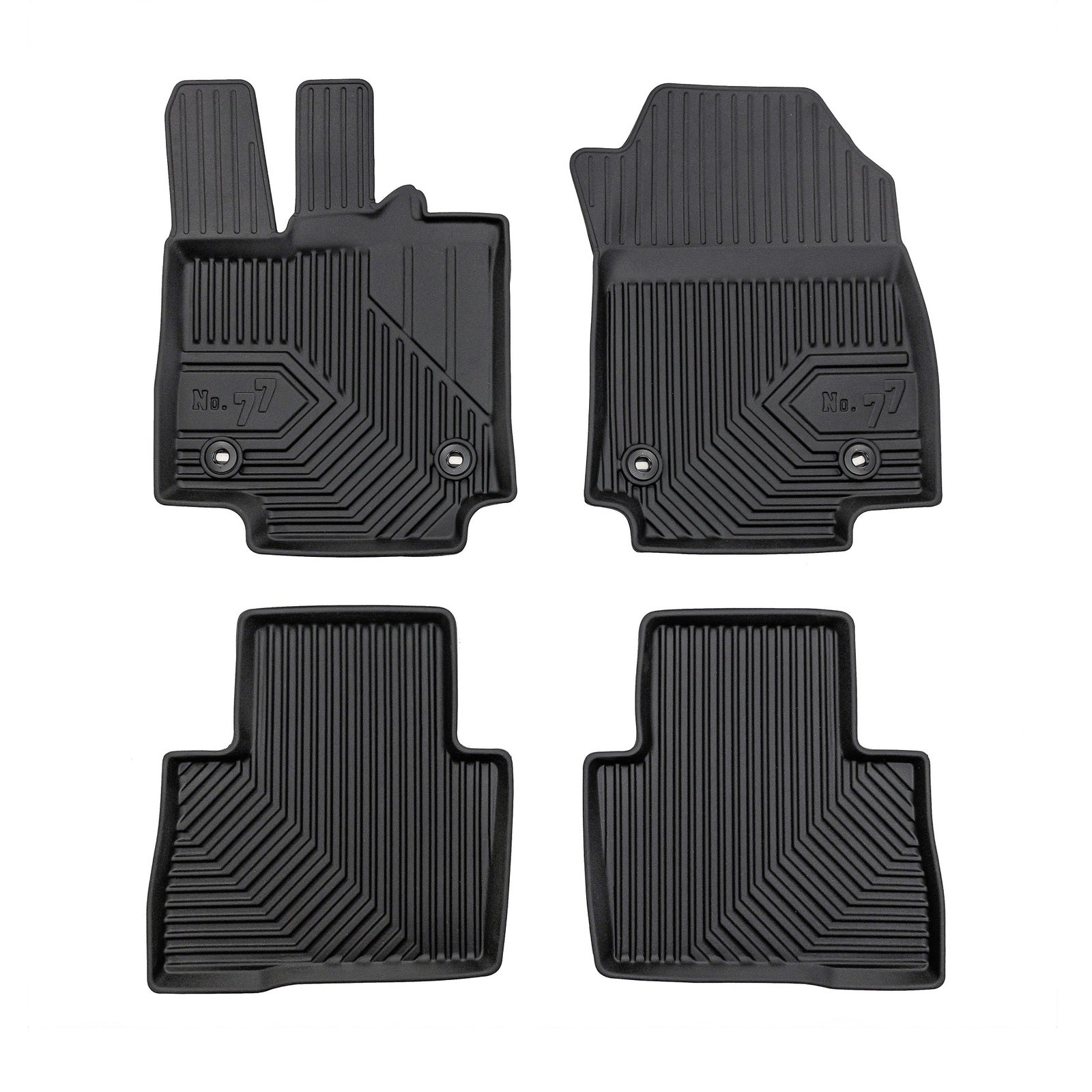 PACK 4 TAPETES BORRACHA NO.77 LEXUS NX II 2021->
