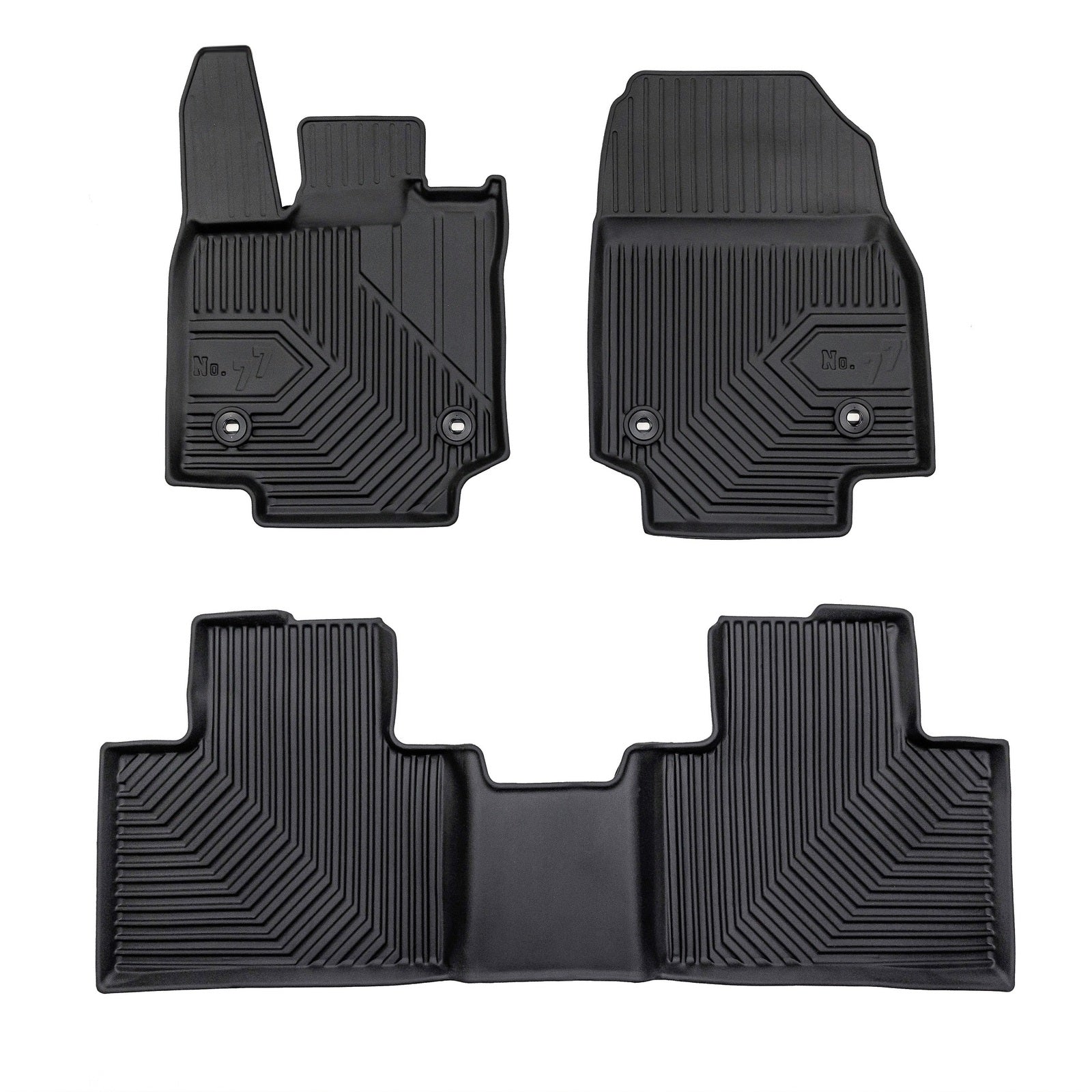 PACK 3 TAPETES BORRACHA NO.77 LEXUS RX V 2022->