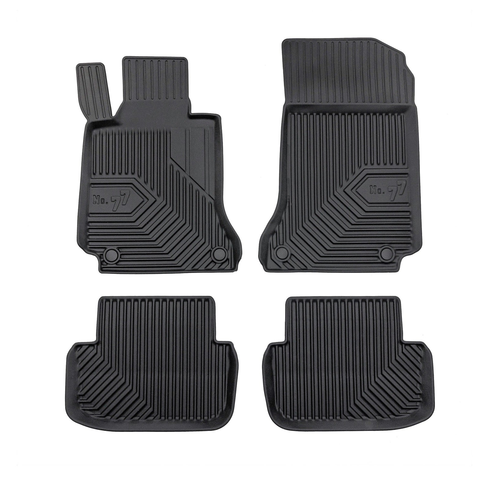 PACK 4 TAPETES BORRACHA NO.77 MERCEDES-BENZ CLASSE E C207 COUPE 2009-2017