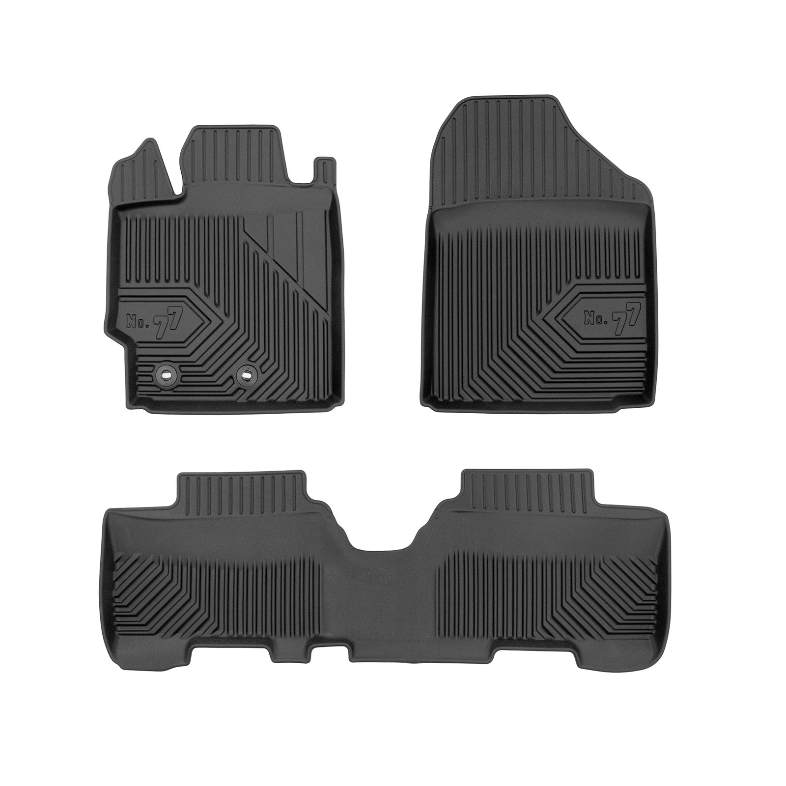 PACK 3 TAPETES BORRACHA NO.77 TOYOTA URBAN CRUISER 2008-2014