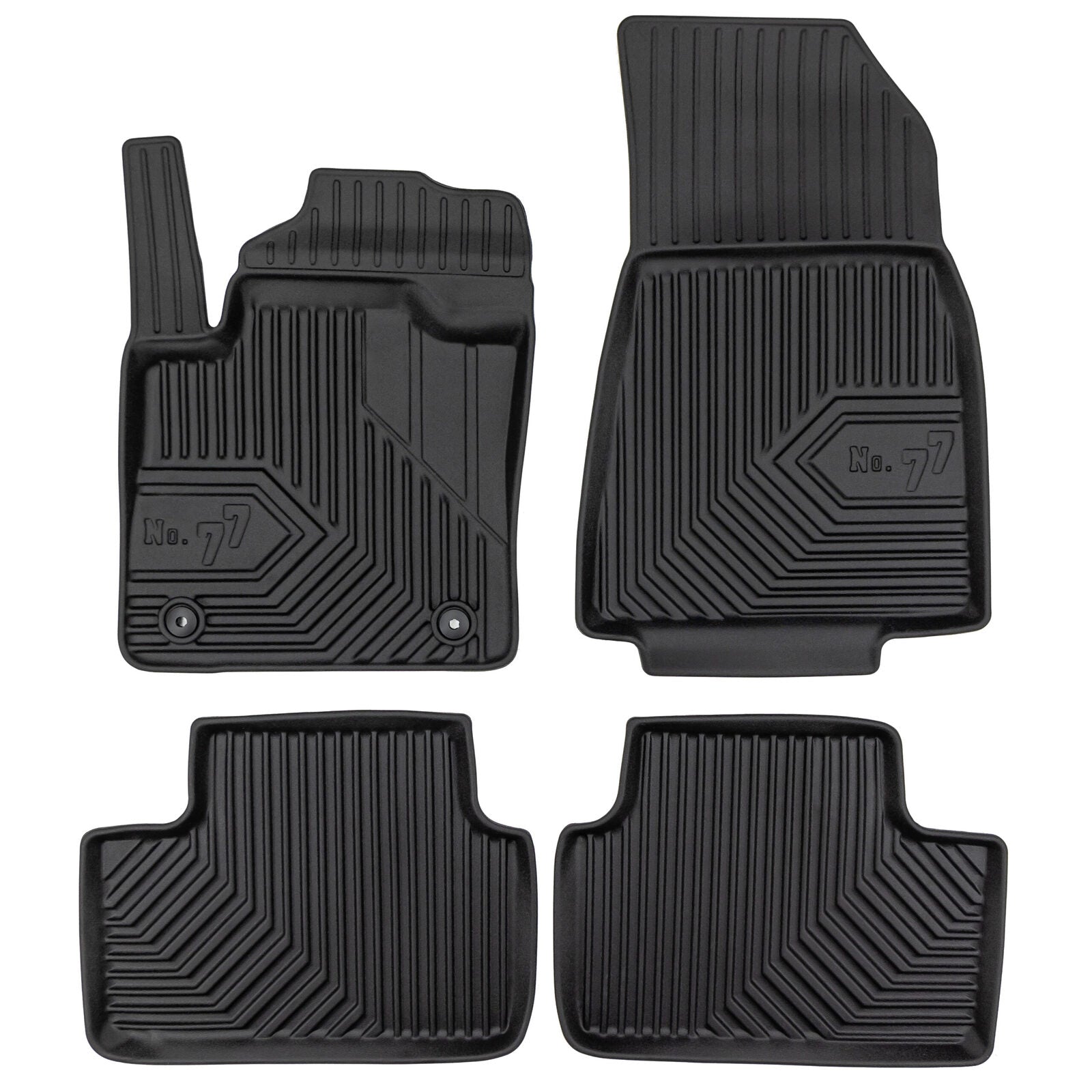 PACK 4 TAPETES BORRACHA NO.77 VOLVO XC40 RECHARGE 2020->