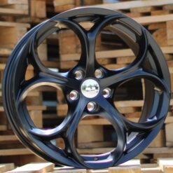 Jante Alfa-Romeo R18x8 ET33 5x110 - Black Half Matt