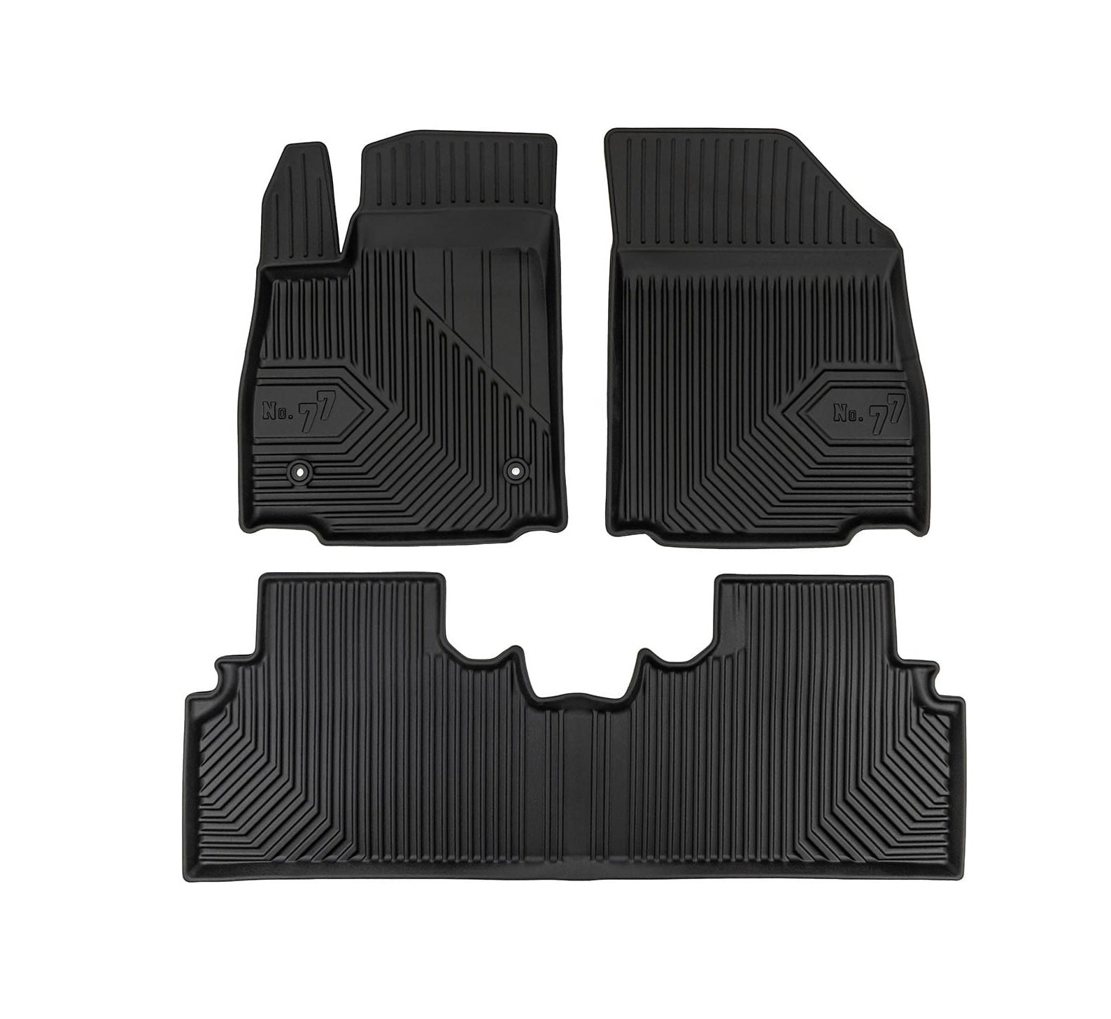 PACK 4 TAPETES BORRACHA NO.77 KIA EV3 2024->