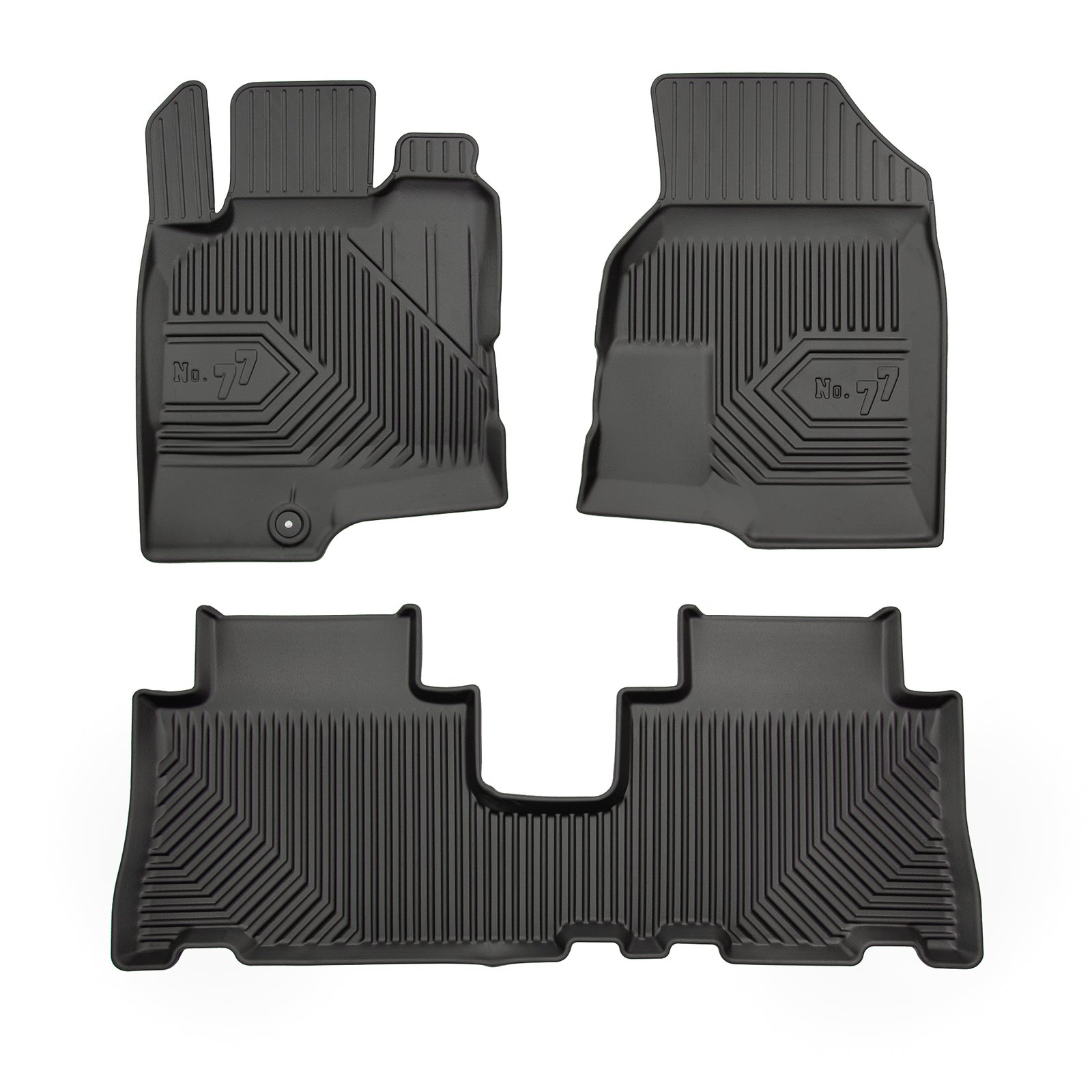 PACK 3 TAPETES BORRACHA NO.77 OPEL ANTARA 2006-2017