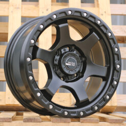 Jante 4X4 R17x8.5 ET10 6x139.7 - Black Half Matt