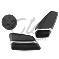Conjunto de 3 Botões Ajuste de Banco Frontal Esquerdo BMW Série 5 5GT 6 7 X5 X6 F10 F11 F07 F06