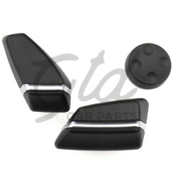 Conjunto de 3 Botões Ajuste de Banco Frontal Direito BMW Série 5 5GT 6 7 X5 X6 F10 F11 F07 F06