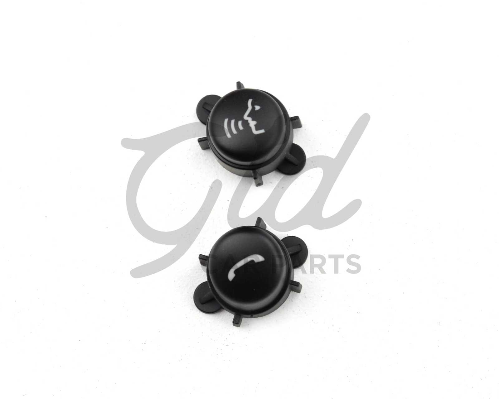 Conjunto de 2 Botões Pretos Esquerdos Volante Mini Clubman Coupe Roadster Countryman Paceman R55 R56 R57 R60 - Image 2