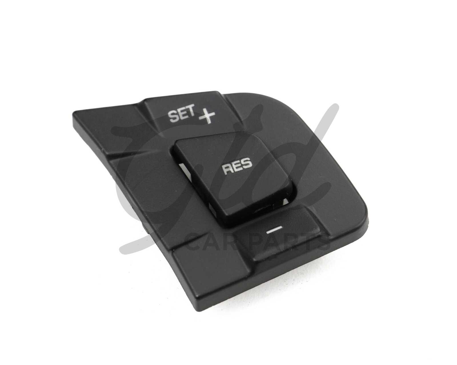 Conjunto de 2 Botões Pretos Direitos Volante Land Rover Discovery Jaguar XF XE F-PACE C-PACE