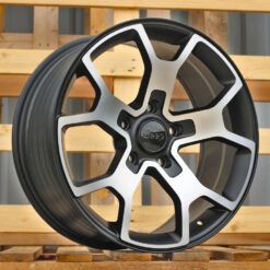 Jante JEEP FBX372 R18x8 ET35 5x127 - Black Polished Half Matt