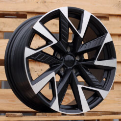 Jante CUPRA R18x8 ET40 5x112 - Black Polished Half Matt