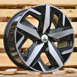 Jante Volkswagen R18x8 ET45 5x112 - Black Polished